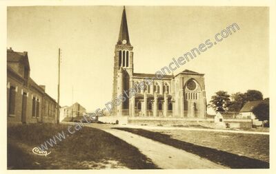 Carte postale ancienne Chalandry — Chalandry (Aisne)