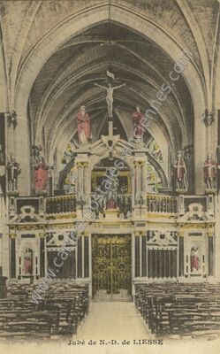 Carte postale ancienne N D'de Liesse — Liesse-Notre-Dame (Aisne)