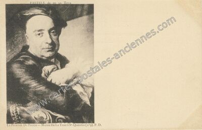 Carte postale ancienne Le Peintre Du Feuch — Saint-Quentin (Aisne)