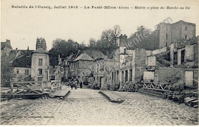 Carte postale ancienne La Ferte Milon — Coyolles (Aisne)