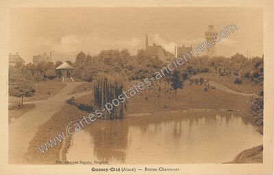 Carte postale ancienne Quessy Cite — Tergnier (Aisne)