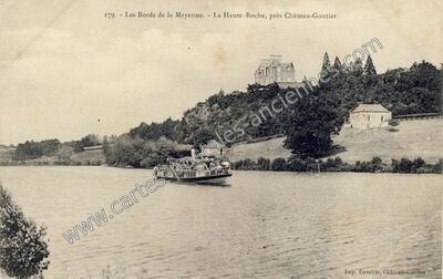 Carte postale ancienne La Haute Roche — Non Localisée (Mayenne)
