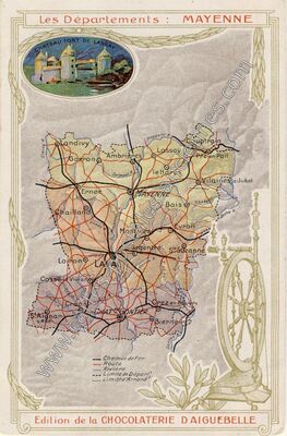 Carte postale ancienne Mayenne — Non Localisée (Mayenne)