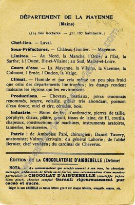 Carte postale ancienne Mayenne — Non Localisée (Mayenne)