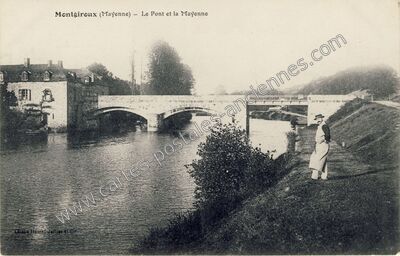 Carte postale ancienne Montgiroux — Alexain (Mayenne)