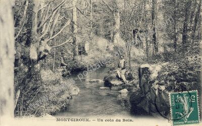 Carte postale ancienne Montgiroux — Alexain (Mayenne)