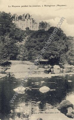 Carte postale ancienne Montgiroux — Alexain (Mayenne)