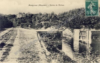 Carte postale ancienne Montgiroux — Alexain (Mayenne)