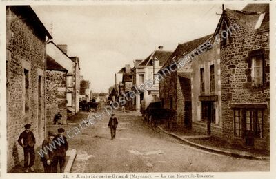 Carte postale ancienne Ambrieres le Grand — Ambrières-les-Vallées (Mayenne)