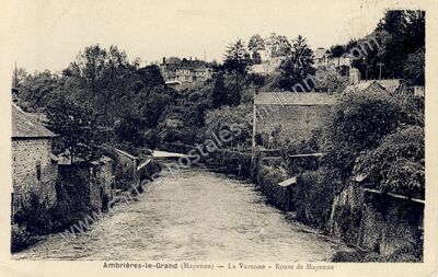 Carte postale ancienne Ambrieres le Grand — Ambrières-les-Vallées (Mayenne)
