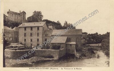 Carte postale ancienne Ambrieres le Grand — Ambrières-les-Vallées (Mayenne)