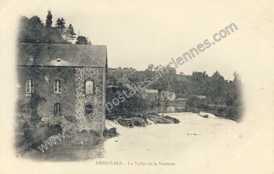 Carte postale ancienne Ambrieres — Ambrières-les-Vallées (Mayenne)