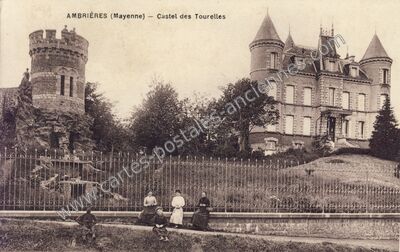 Carte postale ancienne Ambrieres — Ambrières-les-Vallées (Mayenne)