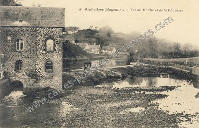 Carte postale ancienne Ambrieres — Ambrières-les-Vallées (Mayenne)
