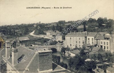 Carte postale ancienne Ambrieres — Ambrières-les-Vallées (Mayenne)