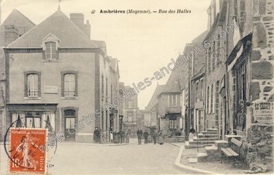 Carte postale ancienne Ambrieres — Ambrières-les-Vallées (Mayenne)