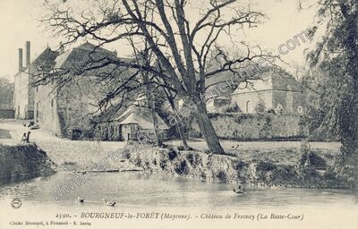 Carte postale ancienne Le Bourgneuf-la-Forêt