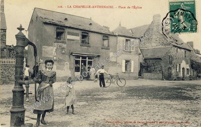 Carte postale ancienne La Chapelle-Anthenaise