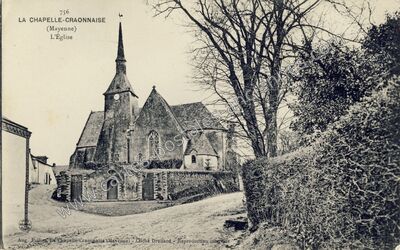 Carte postale ancienne La Chapelle-Craonnaise