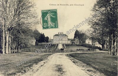 Carte postale ancienne Charchigné