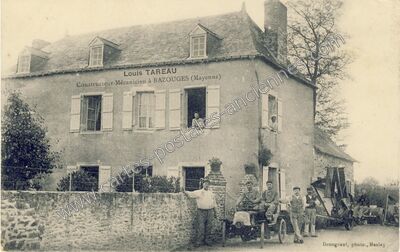 Carte postale ancienne Bazouges — Château-Gontier (Mayenne)