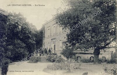 Carte postale ancienne Brul'Avoine — Château-Gontier (Mayenne)