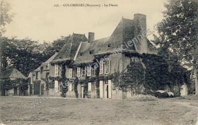Carte postale ancienne Colombiers-du-Plessis