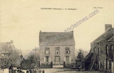 Carte postale ancienne Couesmes — Couesmes-Vaucé (Mayenne)