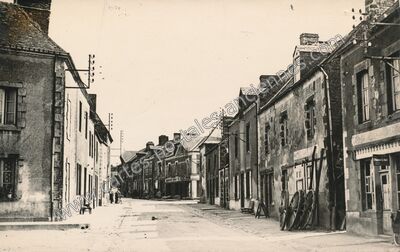 Carte postale ancienne Dures-Eclair — Izé (Mayenne)