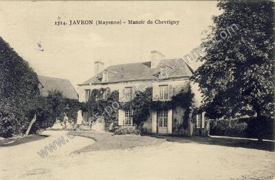Carte postale ancienne Chevrigny — Javron-les-Chapelles (Mayenne)