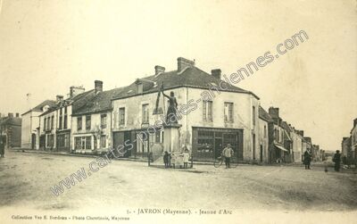 Carte postale ancienne Javron — Javron-les-Chapelles (Mayenne)