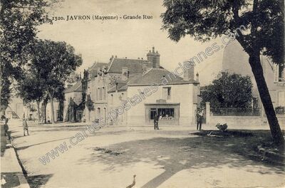 Carte postale ancienne Javron — Javron-les-Chapelles (Mayenne)