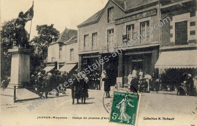 Carte postale ancienne Javron — Javron-les-Chapelles (Mayenne)