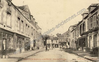 Carte postale ancienne Javron — Javron-les-Chapelles (Mayenne)