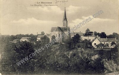 Carte postale ancienne Les Chapelles — Javron-les-Chapelles (Mayenne)