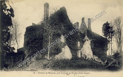 Carte postale ancienne Chateau de Mausson — Landivy (Mayenne)
