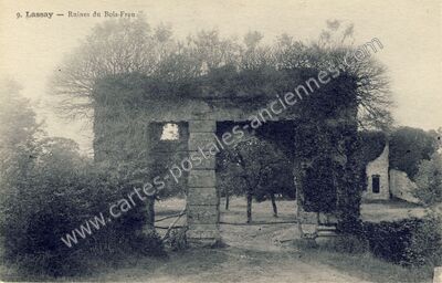 Carte postale ancienne Chateau de Bois Frou — Lassay-les-Châteaux (Mayenne)