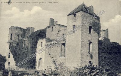 Carte postale ancienne Chateau de Bois Thibault — Lassay-les-Châteaux (Mayenne)