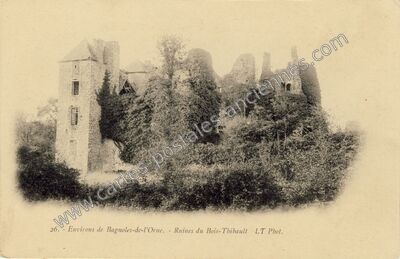 Carte postale ancienne Chateau de Bois Thibault — Lassay-les-Châteaux (Mayenne)