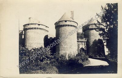 Carte postale ancienne Chateau de Lassay — Lassay-les-Châteaux (Mayenne)