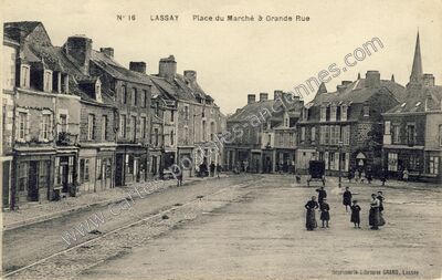 Carte postale ancienne Lassay — Lassay-les-Châteaux (Mayenne)