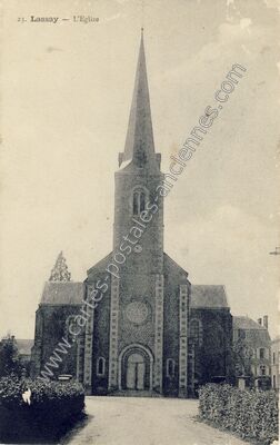 Carte postale ancienne Lassay — Lassay-les-Châteaux (Mayenne)