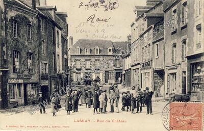 Carte postale ancienne Lassay — Lassay-les-Châteaux (Mayenne)
