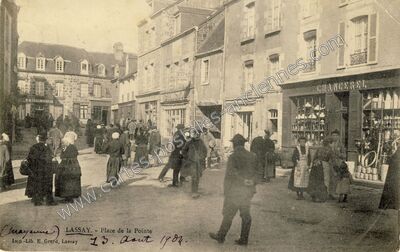 Carte postale ancienne Lassay — Lassay-les-Châteaux (Mayenne)