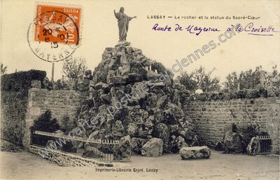 Carte postale ancienne Lassay — Lassay-les-Châteaux (Mayenne)