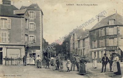 Carte postale ancienne Lassay — Lassay-les-Châteaux (Mayenne)