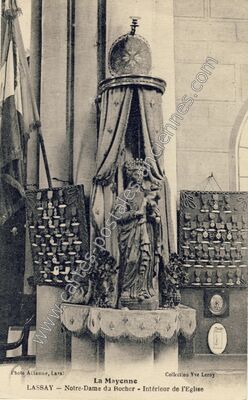 Carte postale ancienne Lassay — Lassay-les-Châteaux (Mayenne)