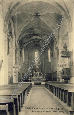 Carte postale ancienne Lassay — Lassay-les-Châteaux (Mayenne)