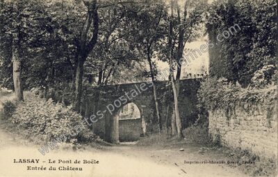 Carte postale ancienne Lassay — Lassay-les-Châteaux (Mayenne)
