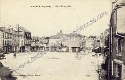 Carte postale ancienne Lassay — Lassay-les-Châteaux (Mayenne)